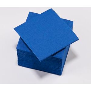 Le Nappage 50 Micro-Embossed Napkins 24x25 cm 2V 100% Nature Dark Blue FSC Le Nappage 50 Micro-Embossed Napkins 24x25 cm 2V 100% Nature Dark Blue FSC