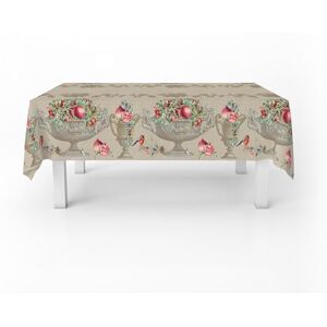 Italian Bed Linen Stain-Resistant Tablecloth Made in Italy Antica Roma 180 cm Italian Bed Linen Stain-Resistant Tablecloth Made in Italy Antica Roma 180 cm