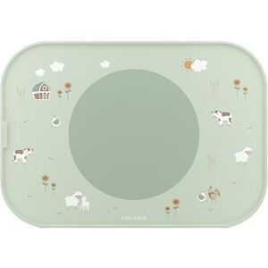 Mepal Placemat Mio Little Dutch, Non-slip Circle keeps Items in place, Easy to clean, Non-slip Circle can be removed, Sturdy, can also be used as a Tray, Dishwasher Safe, Little Farm Mepal Placemat Mio Little Dutch, Non-slip Circle keeps Items in place, Easy to clean, Non-slip Circle can be removed, Sturdy, can also be used as a Tray, Dishwasher Safe, Little Farm