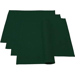 Lemos Home Place Mats/Table Mats/Placemats/Approx. 46 x 36 cm/Made of Cotton(Dark Green) Lemos Home Place Mats/Table Mats/Placemats/Approx. 46 x 36 cm/Made of Cotton(Dark Green)