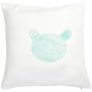 Bonamaison , Decorative Cushion Cover 100% Polyester 50x50cm Designed and Manufactured in Turkey Bonamaison , Decorative Cushion Cover 100% Polyester 50x50cm Designed and Manufactured in Turkey