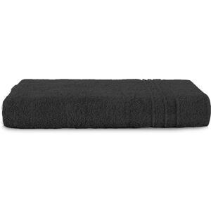 Komfortec Bath Towel 100 x 200 cm 100% Cotton Sauna Towel XXL Soft Large Terry Cloth Quick Drying Black Komfortec Bath Towel 100 x 200 cm 100% Cotton Sauna Towel XXL Soft Large Terry Cloth Quick Drying Black