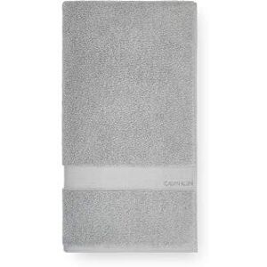 Calvin Klein Solid Color Bath Towel 1 Piece 70 X 140 Cm, 100% Cotton 600 Gsm (Grey) Calvin Klein Solid Color Bath Towel 1 Piece 70 X 140 Cm, 100% Cotton 600 Gsm (Grey)