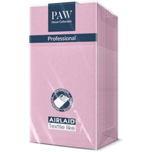 PAW - Light Pink Cloth-Like Napkins with Flatware Pocket - 25 pcs PAW - Light Pink Cloth-Like Napkins with Flatware Pocket - 25 pcs