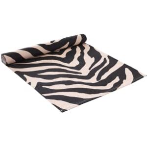Jotex Animals Zebra Table Runner, Black/Beige, 40 x 140 cm Jotex Animals Zebra Table Runner, Black/Beige, 40 x 140 cm