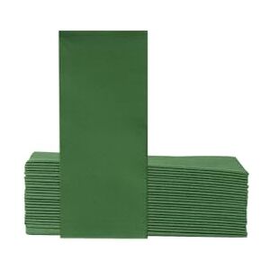 VelaHub High-Quality Green Napkins - 50, 1/8 Fold, 32x38cm VelaHub High-Quality Green Napkins - 50, 1/8 Fold, 32x38cm
