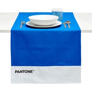 osama home Pantone Modern Table Runner in 100% Cotton, 220 g – Soft and Durable Centerpiece Tablecloth, Ideal for Kitchen Accessories and Fabric Placemats, 45 x 145 cm, Blue osama home Pantone Modern Table Runner in 100% Cotton, 220 g – Soft and Durable Centerpiece Tablecloth, Ideal for Kitchen Accessories and Fabric Placemats, 45 x 145 cm, Blue