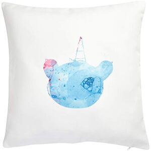 Bonamaison , Decorative Cushion Cover 100% Polyester 50x50cm Designed and Manufactured in Turkey Bonamaison , Decorative Cushion Cover 100% Polyester 50x50cm Designed and Manufactured in Turkey