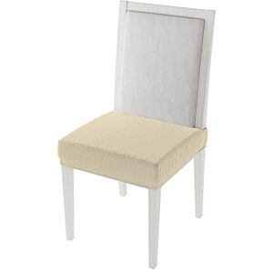 Italian Bed Linen Leslie seat cover, Cream, One Size Italian Bed Linen Leslie seat cover, Cream, One Size