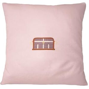 Bona Basics , Decorative Cushion Cover, Home Decor, For Sofa, Cafeteria, Size: 45X45 cm, Colour: Light Pink Bona Basics , Decorative Cushion Cover, Home Decor, For Sofa, Cafeteria, Size: 45X45 cm, Colour: Light Pink