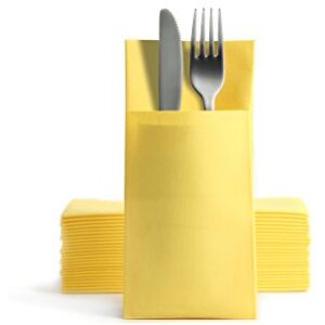 Alvotex CHIC Airlaid 50 Cutlery Napkins - Napkins Alvotex CHIC Airlaid 50 Cutlery Napkins - Napkins