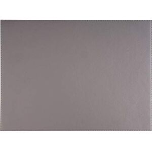 Assheuer und Pott 60044 - Coasters Set 6 Faux Leather Gray Assheuer und Pott 60044 - Coasters Set 6 Faux Leather Gray