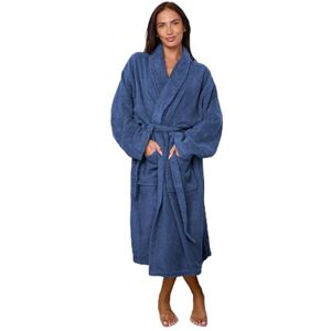 GC GAVENO CAVAILIA Terry Bathrobe Men Women Shawl Collar Flannel Bath Robes for Men Ladies Terry Towelling Dressing Gowns Womens Bath Robe Spa Hotel Nightwear, Navy GC GAVENO CAVAILIA Terry Bathrobe Men Women Shawl Collar Flannel Bath Robes for Men Ladies Terry Towelling Dressing Gowns Womens Bath Robe Spa Hotel Nightwear, Navy