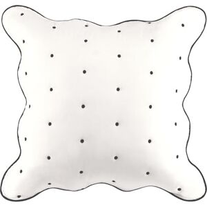 Kate Spade New York Scalloped Edge Euro Sham, 26" x 26" Decorative Pillow Cover, Single 100% Cotton Cover, Machine Washable, Marshmallow Kate Spade New York Scalloped Edge Euro Sham, 26" x 26" Decorative Pillow Cover, Single 100% Cotton Cover, Machine Washable, Marshmallow
