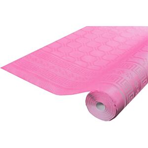 Pro Nappe Damask paper disposable tablecloth in roll 6 M long X 1.18 M wide Damask paper with a chic and classic universal pattern Box of 12 rolls pink (bright) Pro Nappe Damask paper disposable tablecloth in roll 6 M long X 1.18 M wide Damask paper with a chic and classic universal pattern Box of 12 rolls pink (bright)