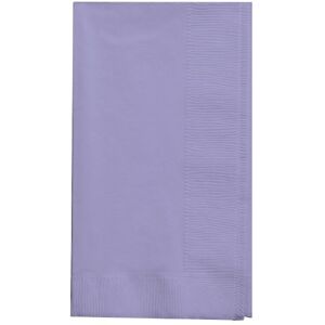 Creative Labs Touch of Color 2-Ply 50 Count Paper Dinner Napkins, Luscious Lavender Creative Labs Touch of Color 2-Ply 50 Count Paper Dinner Napkins, Luscious Lavender