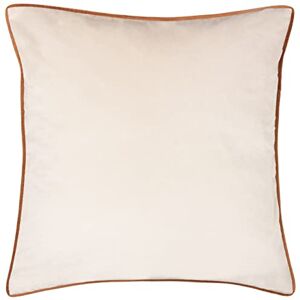 furn. Paoletti Meridian Cushion Cover, Ecru/Ginger, 55 x 55 cm furn. Paoletti Meridian Cushion Cover, Ecru/Ginger, 55 x 55 cm