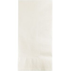 Creative Labs Touch of Color 2-Ply 50 Count Paper Dinner Napkins, White Creative Labs Touch of Color 2-Ply 50 Count Paper Dinner Napkins, White