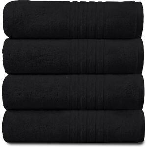 GC GAVENO CAVAILIA Luxury 450 GSM Jumbo Bath Sheet - Black GC GAVENO CAVAILIA Luxury 450 GSM Jumbo Bath Sheet - Black