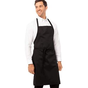 Chef Works Latzschürze Ohne Taschen Bib Apron, Black, 24W / 32L Chef Works Latzschürze Ohne Taschen Bib Apron, Black, 24W / 32L