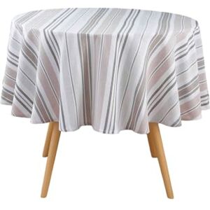 Douceur d'Intérieur Tablecloth Round (Diameter 180 cm) Melina, Cotton & Recycled Polyester GRS Douceur d'Intérieur Tablecloth Round (Diameter 180 cm) Melina, Cotton & Recycled Polyester GRS