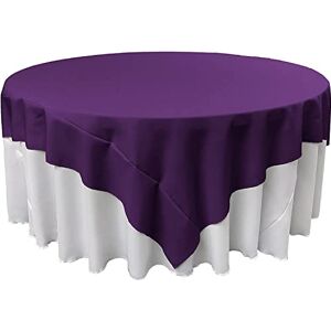 LA Linen Poplin Square Tablecloth, Polyester, Purple, 72 x 72-Inch LA Linen Poplin Square Tablecloth, Polyester, Purple, 72 x 72-Inch
