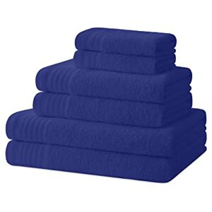 Degrees home Bath Towels Towel Set 2 Bath Towels, 2 Hand Towels and 2 Bidet Towels 100% Cotton 480 g/m2-2-30x50 / 2-50x100 / 2-65x130 Navy Degrees home Bath Towels Towel Set 2 Bath Towels, 2 Hand Towels and 2 Bidet Towels 100% Cotton 480 g/m2-2-30x50 / 2-50x100 / 2-65x130 Navy