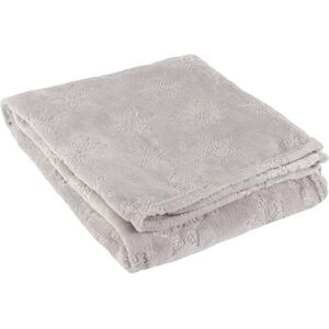 Furn Snowflakes Grey Flannel Throw - Throw Blanket Furn Snowflakes Grey Flannel Throw - Throw Blanket