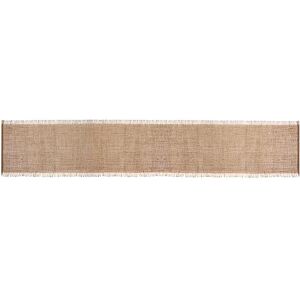 MIKASA Jute Woven Table Runner, Beige Table Runner for Relaxed Dining, 230 x 33cm Protective Table Covering with Frayed Detailing MIKASA Jute Woven Table Runner, Beige Table Runner for Relaxed Dining, 230 x 33cm Protective Table Covering with Frayed Detailing