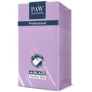 PAW Decor Collection PAW Airlaid Napkins with Built-in Flatware Pocket 25 Pieces Cloth-Like Monocolor Napkins Deal for Wedding, Birthday Party, Baby Shower Color: Violet PAW Decor Collection PAW Airlaid Napkins with Built-in Flatware Pocket 25 Pieces Cloth-Like Monocolor Napkins Deal for Wedding, Birthday Party, Baby Shower Color: Violet