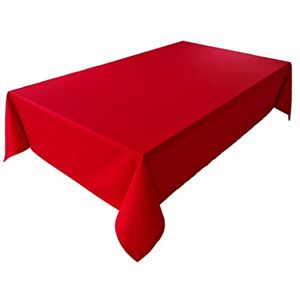 Lemos Home Tablecloth, Table Linen, 100% Cotton, Concept Collection, Choice of Colours and Sizes (Tablecloth 80 x 80 cm, Red) Lemos Home Tablecloth, Table Linen, 100% Cotton, Concept Collection, Choice of Colours and Sizes (Tablecloth 80 x 80 cm, Red)
