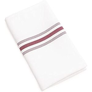 Non Branded CM317 Bistro Table Napkins Burgundy Stripe (Pack of 10) Non Branded CM317 Bistro Table Napkins Burgundy Stripe (Pack of 10)