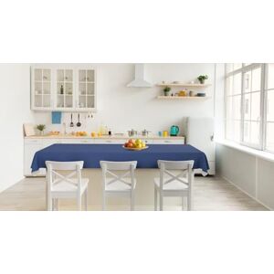 d-c-fix Oilcloth Tablecloth Plastic PVC Free Deep Blue Stain Resistant Coated Linen for Indoor and Outdoor Use 110cm x 140cm Rectangular d-c-fix Oilcloth Tablecloth Plastic PVC Free Deep Blue Stain Resistant Coated Linen for Indoor and Outdoor Use 110cm x 140cm Rectangular