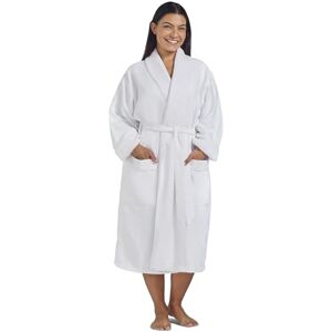 BT Boca Terry Women's Robe, Luxury Microfiber Bathrobe, Long Hotel Spa Robes for Women, Regular and Plus Sizes white S BT Boca Terry Women's Robe, Luxury Microfiber Bathrobe, Long Hotel Spa Robes for Women, Regular and Plus Sizes white S