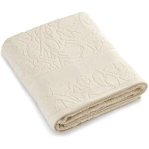 Pure Cotton Maxi Bath Towel Combed Cotton Fabric Soft to the touch Standard 100 by Oeko-TEX Washable at 40°C 100 x 150 cm Ivory Pure Cotton Maxi Bath Towel Combed Cotton Fabric Soft to the touch Standard 100 by Oeko-TEX Washable at 40°C 100 x 150 cm Ivory