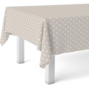 ECOMMERC3 Oilcloth Tablecloth Rectangular Table Size 180 x 140 cm Style, Durability and Easy Cleaning for Your Table Stain Resistant and Waterproof Oilcloth Tablecloth Motas Beige ECOMMERC3 Oilcloth Tablecloth Rectangular Table Size 180 x 140 cm Style, Durability and Easy Cleaning for Your Table Stain Resistant and Waterproof Oilcloth Tablecloth Motas Beige