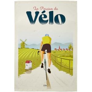 Coucke Wim' Passion Bike Cotton Tea Towel - Tea Towel Coucke Wim' Passion Bike Cotton Tea Towel - Tea Towel