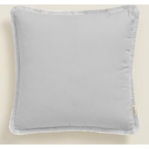 ROOM99 Boca Chica Decorative Cushion Cover Throw Cushion Cover Aesthetic Modern Bedroom Living Room Boho Cotton Light Grey 40 x 40 cm ROOM99 Boca Chica Decorative Cushion Cover Throw Cushion Cover Aesthetic Modern Bedroom Living Room Boho Cotton Light Grey 40 x 40 cm