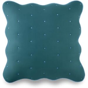 kate spade new york Scalloped Edge Euro Sham, 26" x 26" Decorative Pillow Cover, Single 100% Cotton Voile Cover, Machine Washable, Blue Spruce kate spade new york Scalloped Edge Euro Sham, 26" x 26" Decorative Pillow Cover, Single 100% Cotton Voile Cover, Machine Washable, Blue Spruce