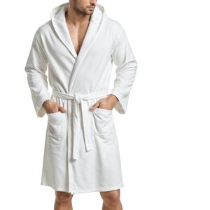 PETTI Artigiani Italiani Microfibre Bathrobe - White - M PETTI Artigiani Italiani Microfibre Bathrobe - White - M