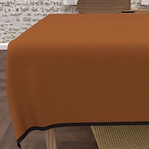 Soleil d'ocre , Boheme Terra Rectangular Stain-Resistant Washed Microfibre Tablecloth 160 x 270 cm Soleil d'ocre , Boheme Terra Rectangular Stain-Resistant Washed Microfibre Tablecloth 160 x 270 cm