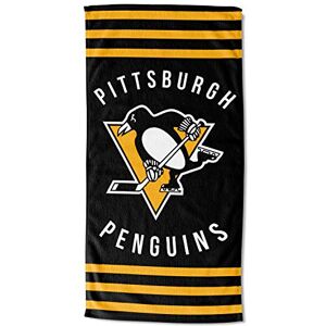 Northwest NHL Pittsburgh Penguins Beach Towel, 30" x 60", Stripes Northwest NHL Pittsburgh Penguins Beach Towel, 30" x 60", Stripes