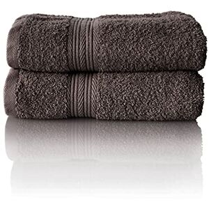Glart Premium Set of Terry Hand Towels, Range of Terry Towels in 6 Colours and 5 Sizes, Colour: Anthracite, 2X Hand Towels 50 X 100 cm Glart Premium Set of Terry Hand Towels, Range of Terry Towels in 6 Colours and 5 Sizes, Colour: Anthracite, 2X Hand Towels 50 X 100 cm