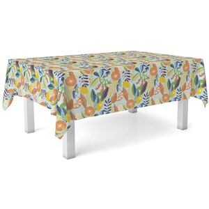 Martina Home Orange Mandarin Oilcloth Tablecloth 240 x 140 cm Martina Home Orange Mandarin Oilcloth Tablecloth 240 x 140 cm