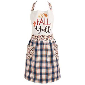 DII Printed Apron, Fabric, It's Fall Y'all, 40 x 31 DII Printed Apron, Fabric, It's Fall Y'all, 40 x 31
