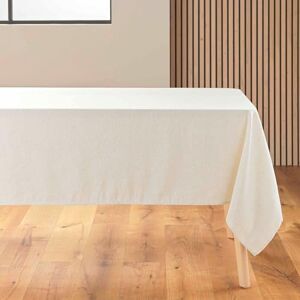 Douceur d'Intérieur Rectangle Tablecloth, Natural, 140 x 240 cm Douceur d'Intérieur Rectangle Tablecloth, Natural, 140 x 240 cm