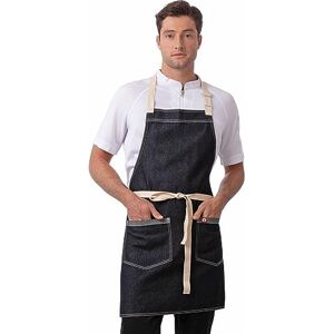 Chef Works Unisex Ridgewood Denim Apron, Indigo Blue, One size Chef Works Unisex Ridgewood Denim Apron, Indigo Blue, One size