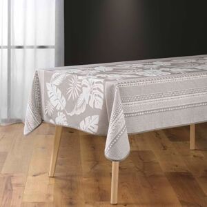 Beige Polyester Tablecloth - 150 x 240 cm Beige Polyester Tablecloth - 150 x 240 cm