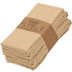 Ruvanti 12 Pack Cloth Napkins 18x18 Dinner Napkins - Cloth Napkins Ruvanti 12 Pack Cloth Napkins 18x18 Dinner Napkins - Cloth Napkins