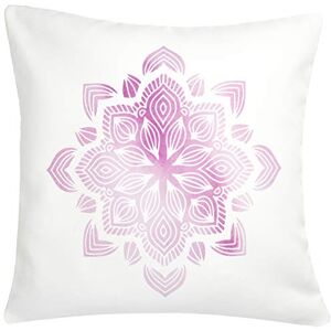 Bonamaison , Decorative Cushion Cover 100% Polyester 50x50cm Designed and Manufactured in Turkey Bonamaison , Decorative Cushion Cover 100% Polyester 50x50cm Designed and Manufactured in Turkey
